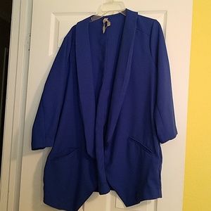 Melissa McCarthy Seven7 Blue Blazer